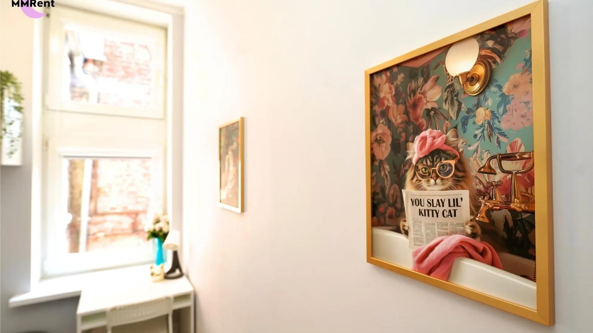 Проживание в семье Mmrent Kitty Cat Room Гданьск Польша